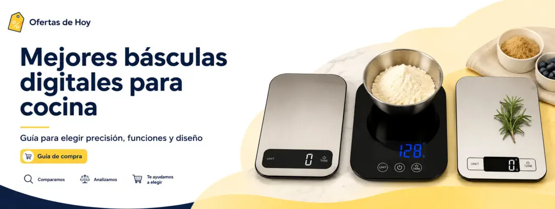 Mejores básculas digitales para cocina