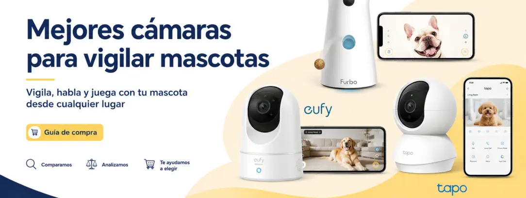 Mejores cámaras para vigilar mascotas