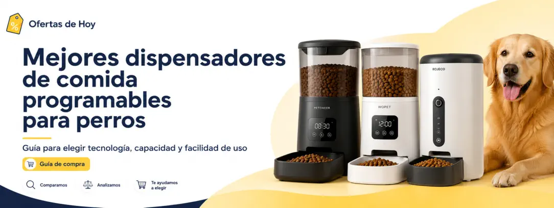 Mejores dispensadores de comida programables para perros