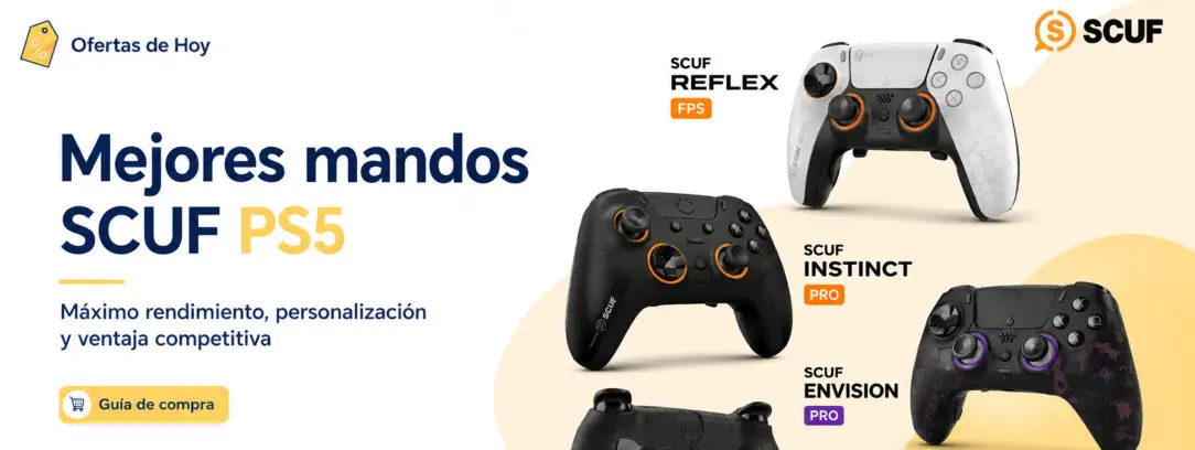 Mejores mandos SCUF PS5