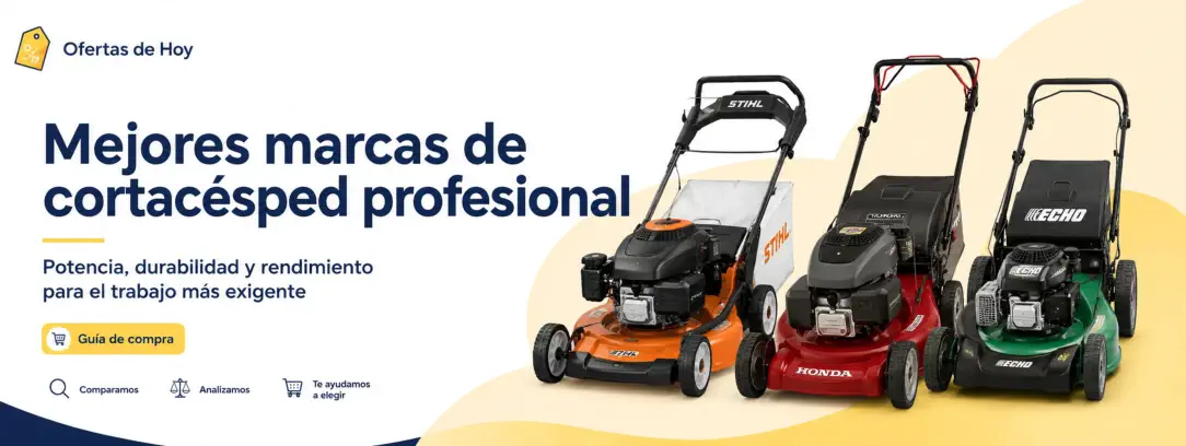 Mejores marcas de cortacésped profesional