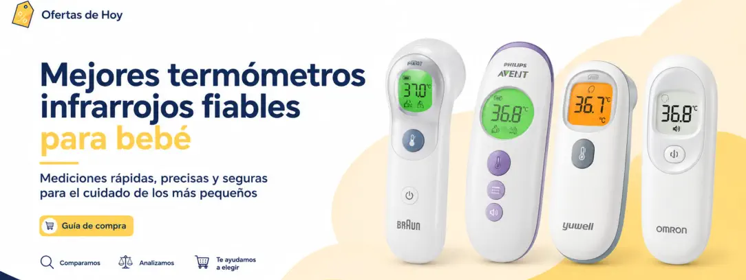 Mejores termómetros infrarrojos fiables para bebé