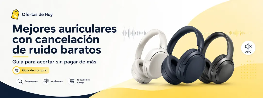 Guía de mejores auriculares con cancelación de ruido baratos