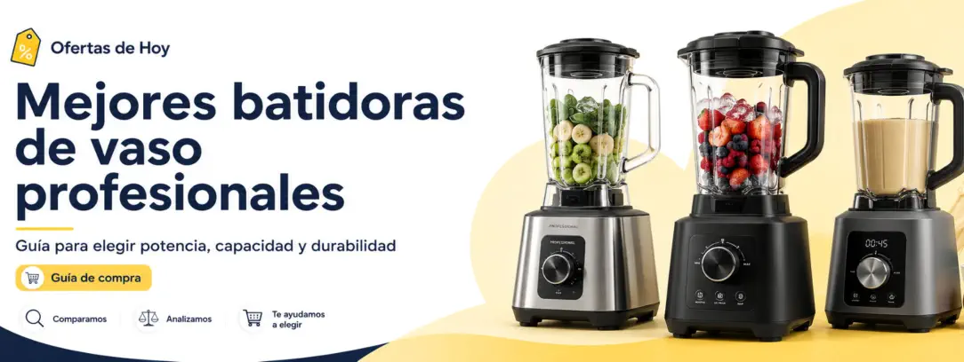 Mejores batidoras de vaso profesionales